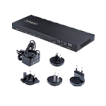 StarTechcom Splitter HDMI de 4 Puertos 4K 60Hz Escalador Incorporado