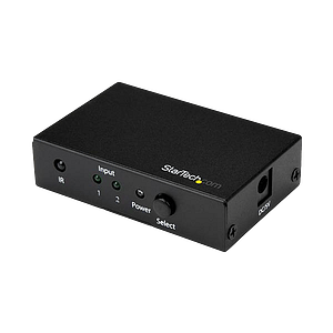 StarTechcom Switch Conmutador HDMI 2 Puertos 4K 60Hz Ultra HD