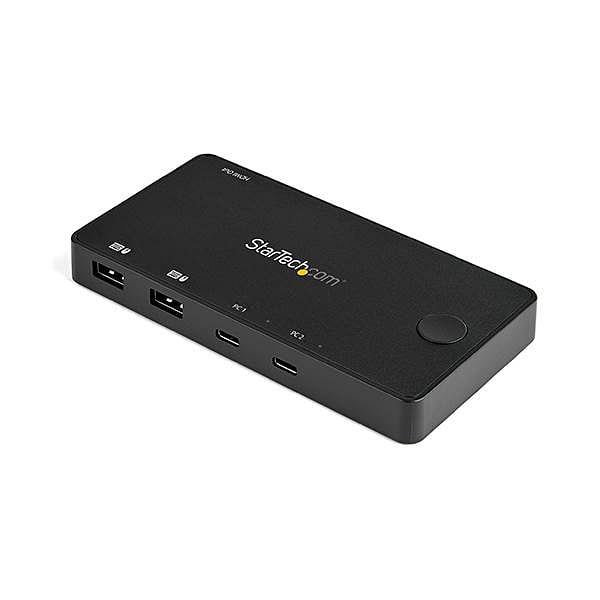 StarTechcom Switch Conmutador KVM USB Tipo C 2 Puertos HDMI  USB Type C