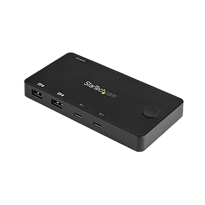 StarTechcom Switch Conmutador KVM USB Tipo C 2 Puertos HDMI  USB Type C
