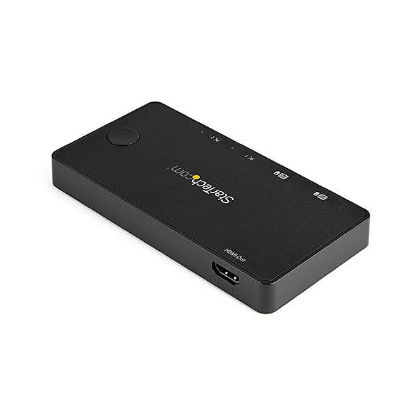 StarTechcom Switch Conmutador KVM USB Tipo C 2 Puertos HDMI  USB Type C
