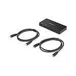 StarTechcom Switch Conmutador KVM USB Tipo C 2 Puertos HDMI  USB Type C