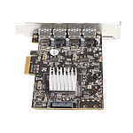 StarTechcom Tarjeta PCI Express USB 32 Gen 2 de 4 Puertos 2 Chipsets