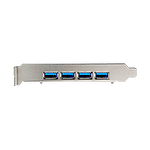 StarTechcom Tarjeta PCI Express USB 32 Gen 2 de 4 Puertos 2 Chipsets