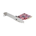 StarTechcom Tarjeta PCIe 30 x4 de 1 Puerto USB C USB 32 2x2
