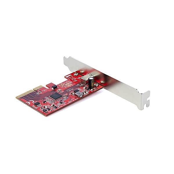 StarTechcom Tarjeta PCIe 30 x4 de 1 Puerto USB C USB 32 2x2