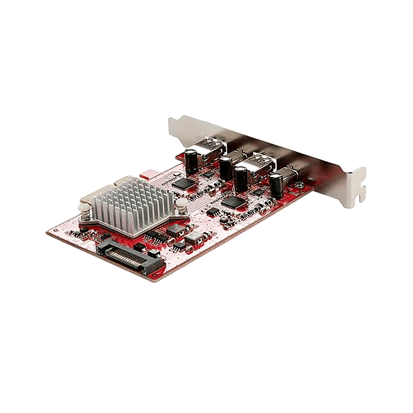 StarTechcom Tarjeta PCIe 4 Puertos USB 31 2x USBC 2x USBA  Tipo C