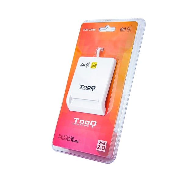 TooQ TQR210W Blanco  Lector de DNI