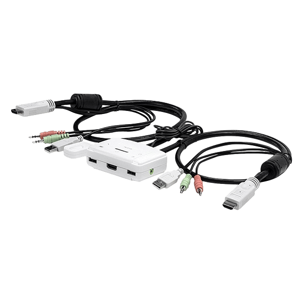 Trendnet TK215i 2 PC HDMI USB  Audio  KVM