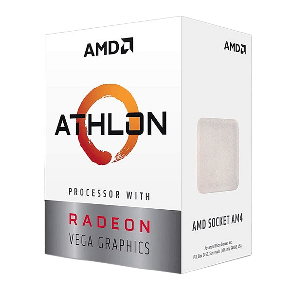AMD Athlon 240GE 35GHz AM4 con Vega 3  Procesador