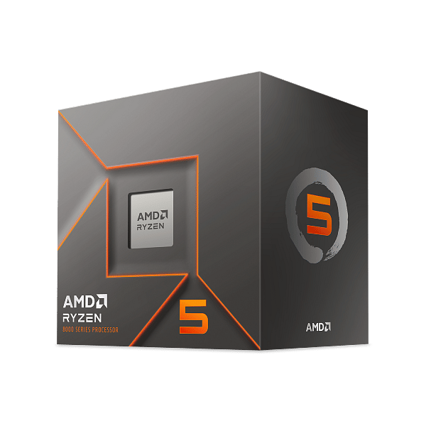 AMD Ryzen 5 8400F 470GHZ   Procesador 6 núcleos AM5