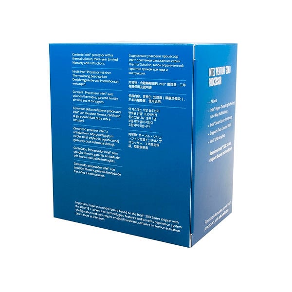 Intel Pentium Gold G5600 39Ghz  Procesador