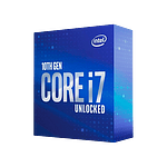 Intel Core i7 10700K 8 núcleos 510GHz socket 1200  Procesador