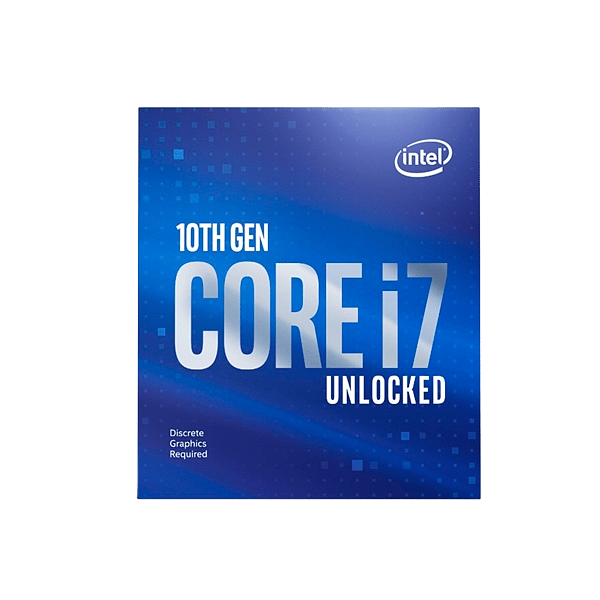 Intel Core i7 10700KF 8 núcleos 510GHz  Procesador