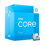 Intel Core i3 13100F 4 núcleos 45GHz Procesador Intel Core i3 13100F 4 núcleos 45GHz Procesador