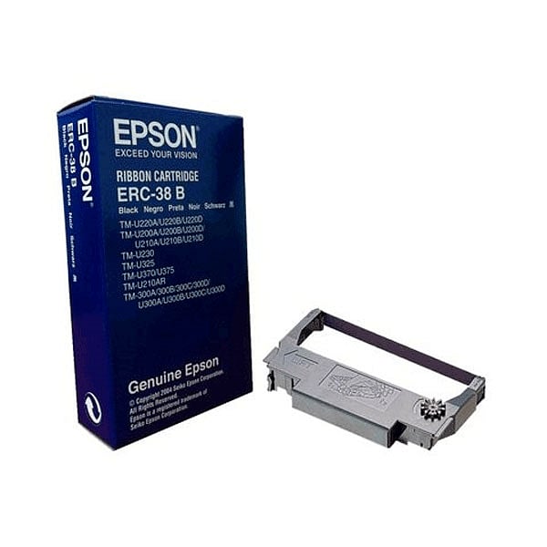 Epson Cartucho ERC 38B Cinta negra  Tinta