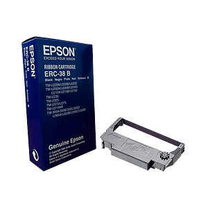 Epson Cartucho ERC 38B Cinta negra  Tinta Epson Cartucho ERC 38B Cinta negra  Tinta
