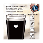 Fellowes 53C corte de particulas  Destructora de Papel