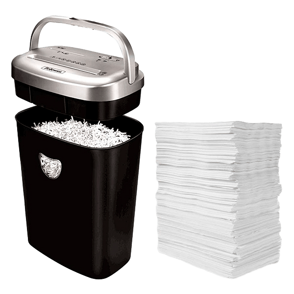 Fellowes 53C corte de particulas  Destructora de Papel