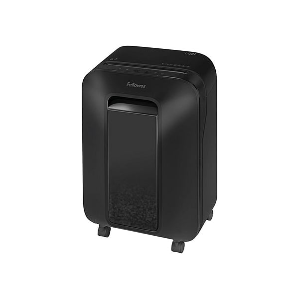 Fellowes LX201 Microcorte de Particulas 2x12mm Nivel seguridad P5 Color Negro  Destructora de Papel