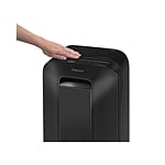 Fellowes LX201 Microcorte de Particulas 2x12mm Nivel seguridad P5 Color Negro  Destructora de Papel