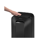 Fellowes LX201 Microcorte de Particulas 2x12mm Nivel seguridad P5 Color Negro  Destructora de Papel