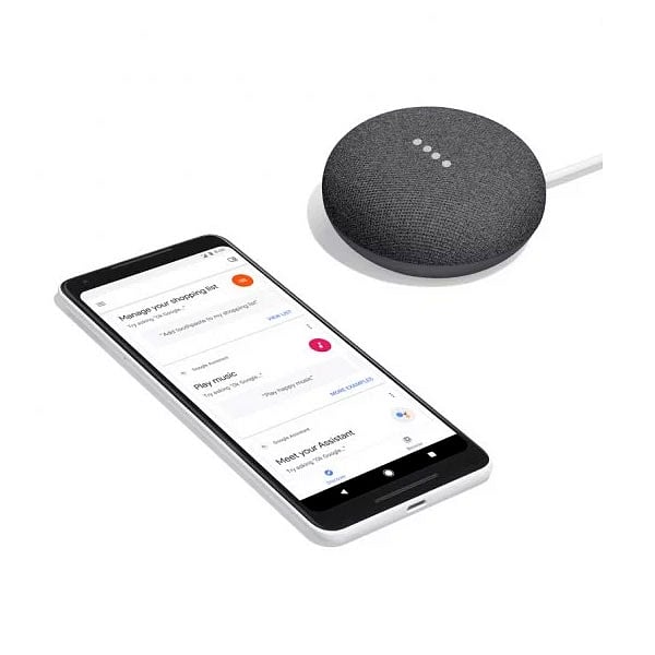 Google Home Mini Altavoz inteligente Negro  Asistente