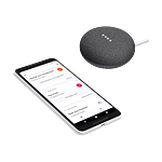Google Home Mini Altavoz inteligente Negro  Asistente Google Home Mini Altavoz inteligente Negro  Asistente