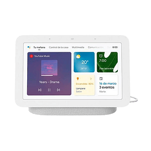 Google Altavoz Inteligente Google NEST HUB 2 Generación Color Tiza