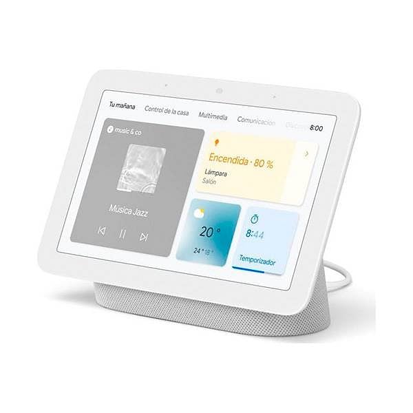 Google Altavoz Inteligente Google NEST HUB 2 Generación Color Tiza