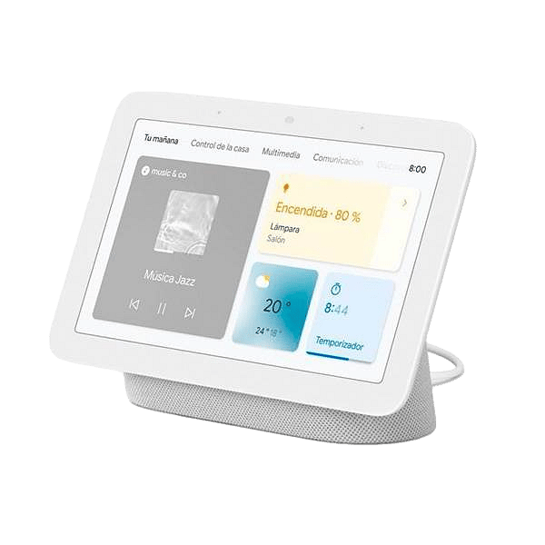 Google Altavoz Inteligente Google NEST HUB 2 Generación Color Tiza