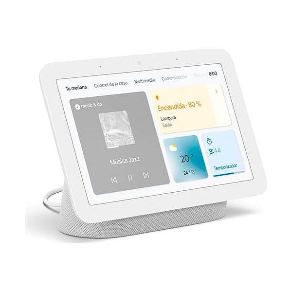 Google Altavoz Inteligente Google NEST HUB 2 Generación Color Tiza