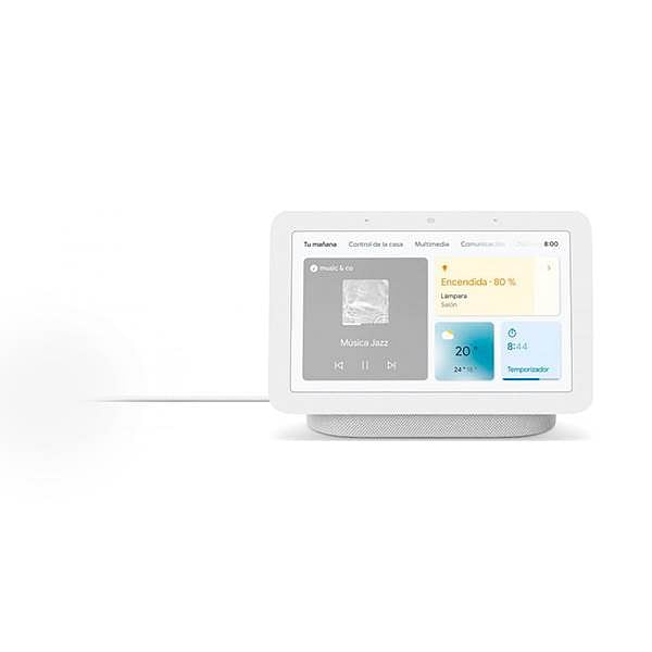 Google Altavoz Inteligente Google NEST HUB 2 Generación Color Tiza