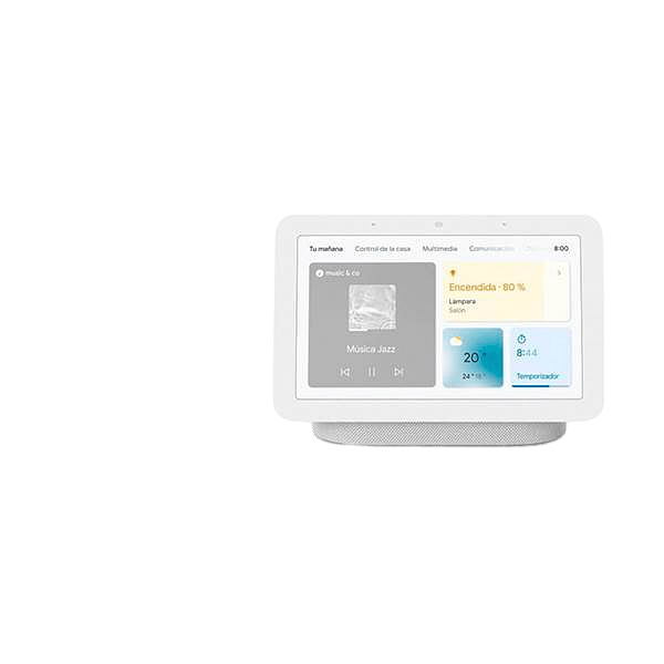 Google Altavoz Inteligente Google NEST HUB 2 Generación Color Tiza