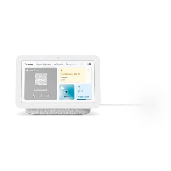 Google Altavoz Inteligente Google NEST HUB 2 Generación Color Tiza