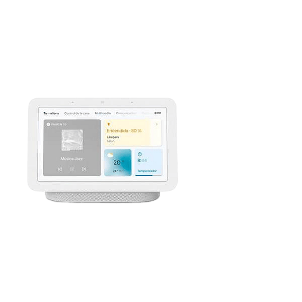 Google Altavoz Inteligente Google NEST HUB 2 Generación Color Tiza