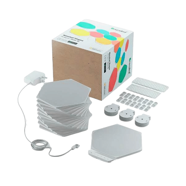 Nanoleaf shapes hexagons starterkit 15 unidades  Paneles LED