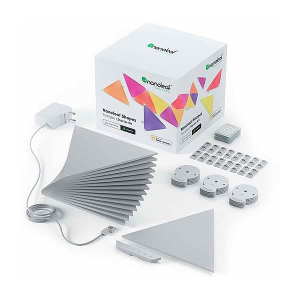 Nanoleaf shapes triangles starterkit 15 unidades  Paneles LED