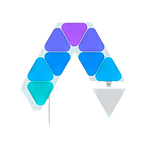 Nanoleaf shapes mini triangles starter Paneles LED Nanoleaf shapes mini triangles starter Paneles LED