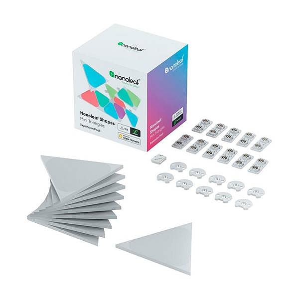 Nanoleaf shapes mini triangles expansion  Paneles LED