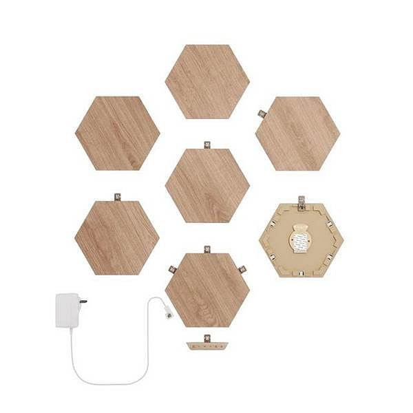 Nanoleaf elements hexagons starter kit 7 unidades  Paneles LED