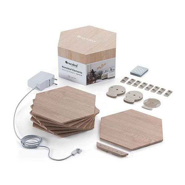 Nanoleaf elements hexagons starter kit 7 unidades  Paneles LED