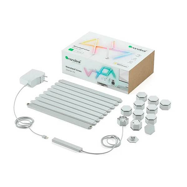Nanoleaf lines starter kit 9 unidades  Paneles LED