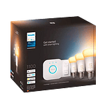 Philips Hue Blanco 2200K6500K A60 E27 95W Pack 3 Bombilla Inteligente Philips Hue Blanco 2200K6500K A60 E27 95W Pack 3 Bombilla Inteligente