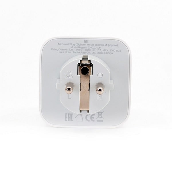 Xiaomi Mi Smart Plug Zigbee Wifi blanco  Enchufe inteligente