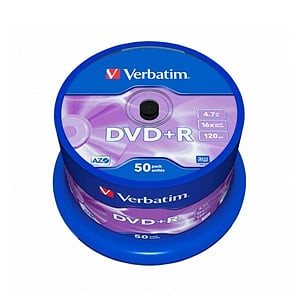 Verbatim DVDR 16x Advanced AZO Bobina 50u 47GB DVD