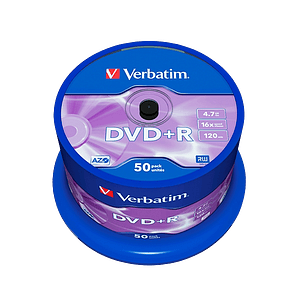 Verbatim DVDR 16x Advanced AZO Bobina 50u 47GB DVD