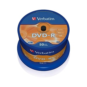 Verbatim DVDR 16x Advanced AZO Bobina 50u 47GB DVD