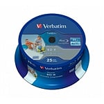Verbatim BDR 6x Bobina 25u 25GB Imprimible  BluRay