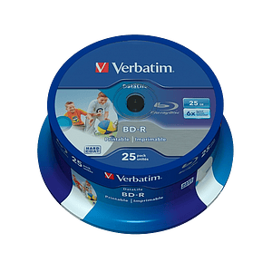 Verbatim BDR 6x Bobina 25u 25GB Imprimible  BluRay